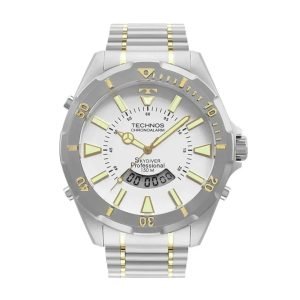 Relógio Technos Masculino Skydiver Prata WT205FQN/5P